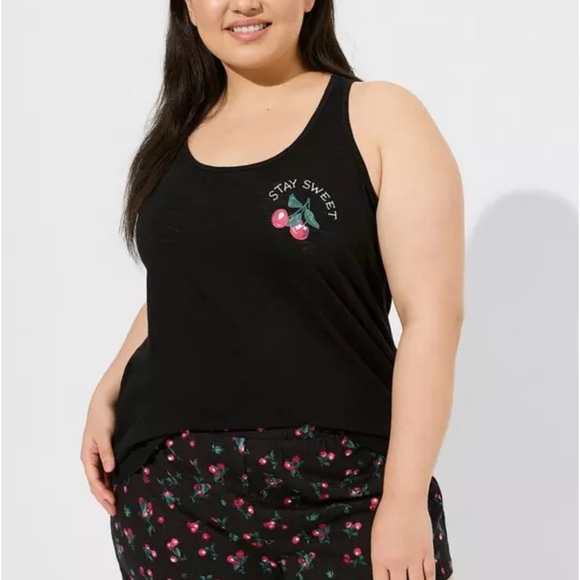 Slub Sleep Short & Tank - Picture 5 of 6